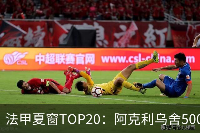 法甲夏窗TOP20：阿克利乌舍5000万欧成标王，费兰4850万欧第二